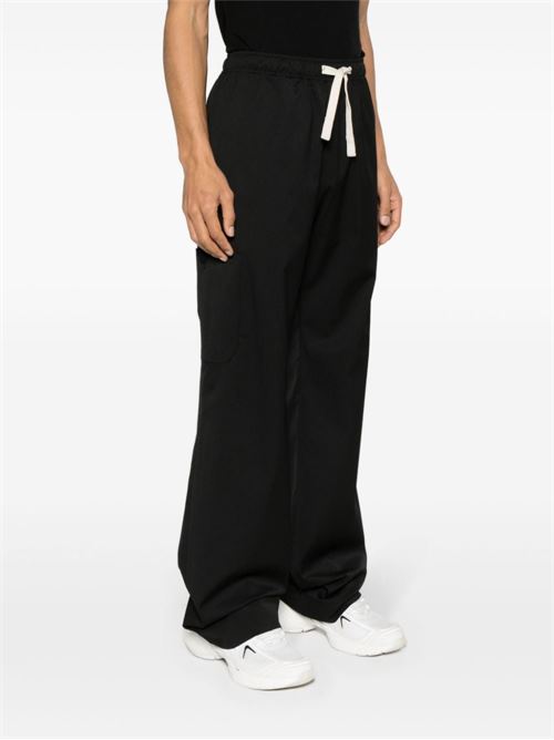 Wool blend trousers PALM ANGELS | PMCA157R24FAB0011010